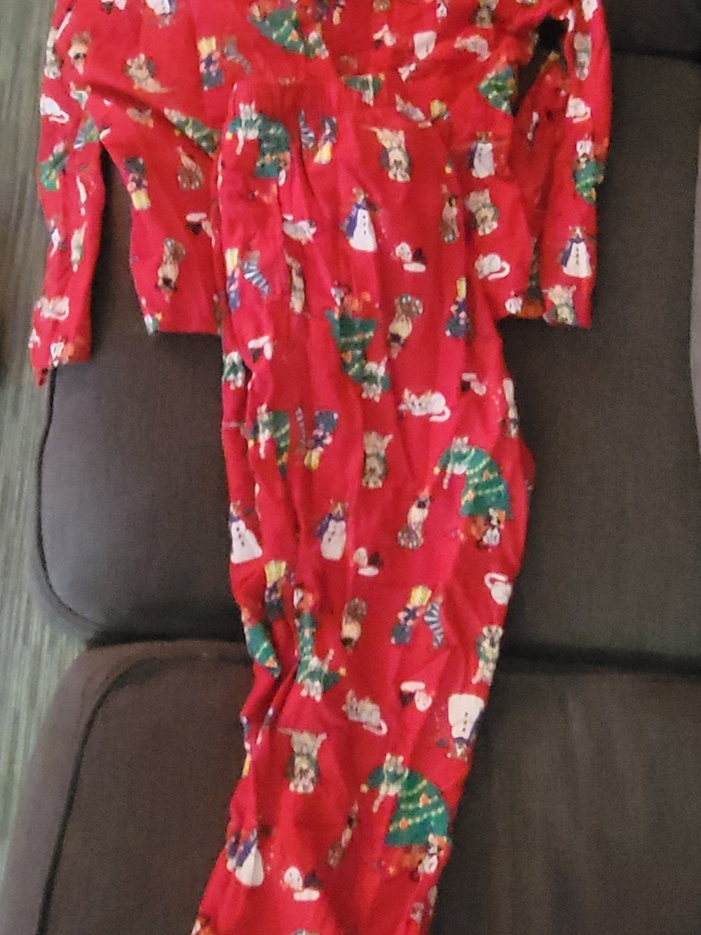 Red Holiday 2-Piece Pajamas